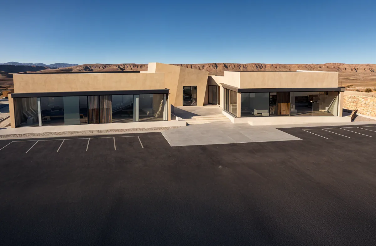 Architectural concept for a community-centered development